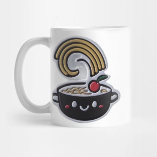 Cute black ramen noodles bowl Mug